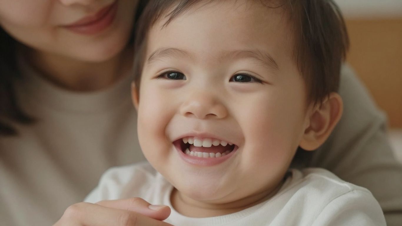 Baby Milk Teeth Alignment Comparison Comparison of normally spaced and crooked baby milk teeth.